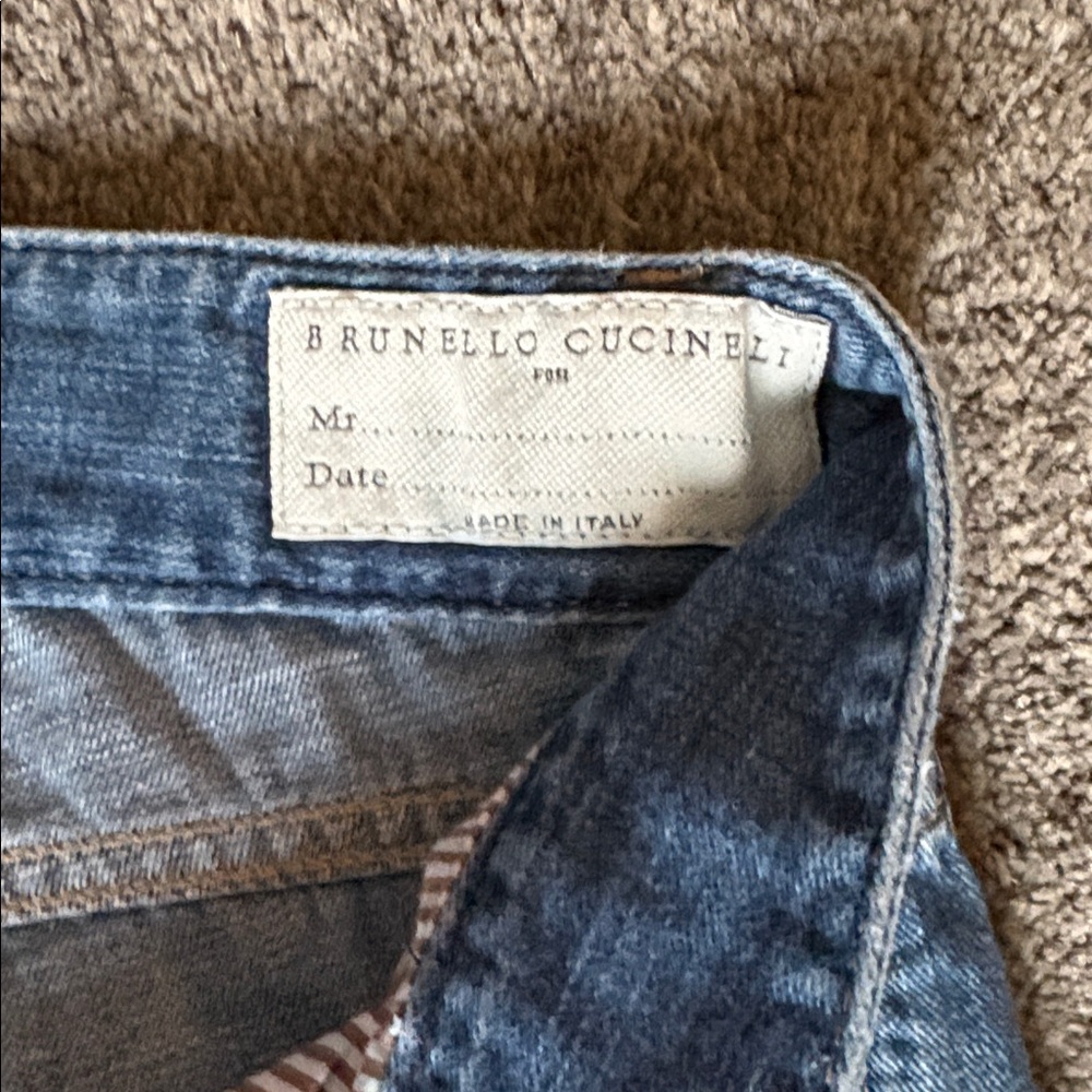 Men’s Brunello Cucinelli denim jeans - Picture 5 of 7